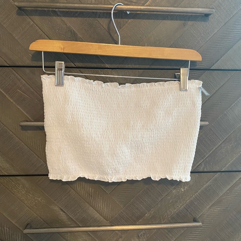 White tube top by PINK